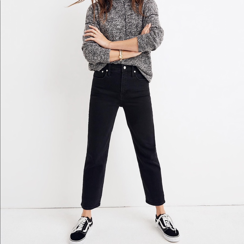 Madewell Classic Straight Jeans in Lunar Wash